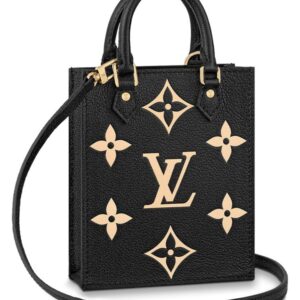 Louis Vuitton Petit Sac Plat Monogram Empreinte Leather M80478