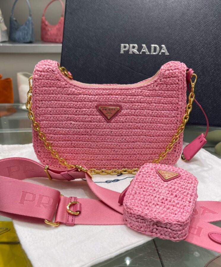 prada pink bag price