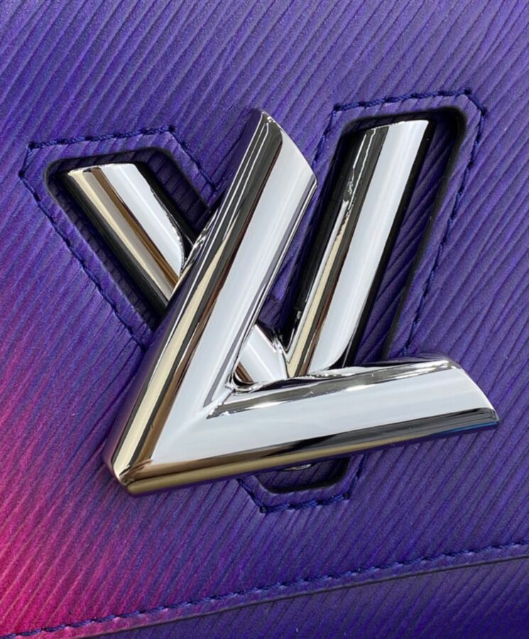 Louis Vuitton Pink Purple & Blue Gradient Epi Leather PM Twist