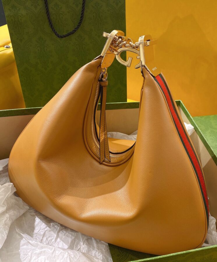 Gucci Horsebit 1955 mini bag 625615 ladies shoulder bag Beige Brown  GoldHardware