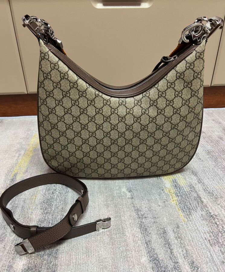 Gucci Attache large messenger bag