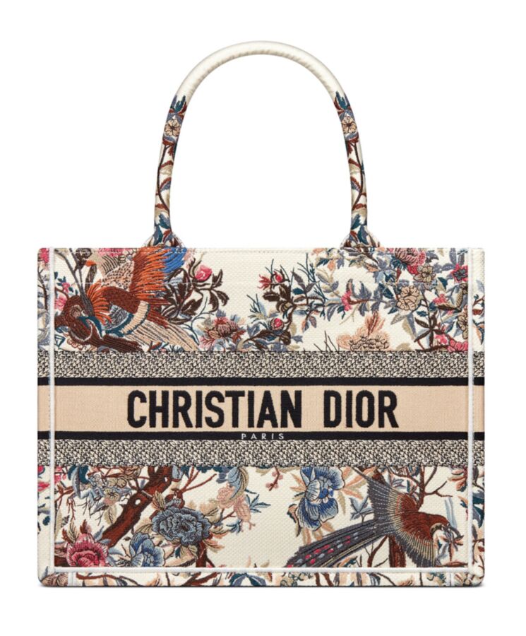 Dior Large Dior Book Tote Blue - lushenticbags