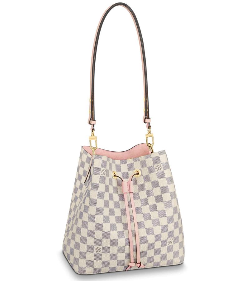 Louis Vuitton Damier Azur Canvas NeoNoe Bucket Bag N40151 Pink  Louis  vuitton damier, Louis vuitton damier azur, Louis vuitton