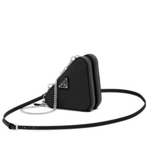 Prada Saffiano Leather Mini Pouch 1NR015