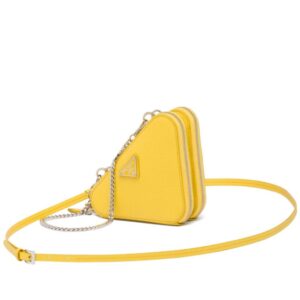 Prada Saffiano Leather Mini Pouch 1NR015