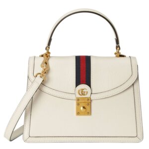 Gucci Ophidia Small Top Handle Bag With Web 652683