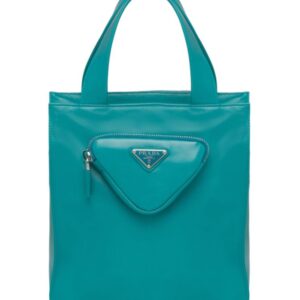 Prada Nappa Leather Tote Bag 1BG418 Green