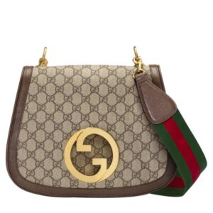 Gucci Medium Shoulder Bag With Round Interlocking G 699210 Dark