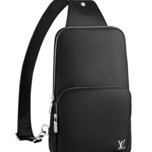 Louis Vuitton avenue sling checkerboard bag Black Leather ref