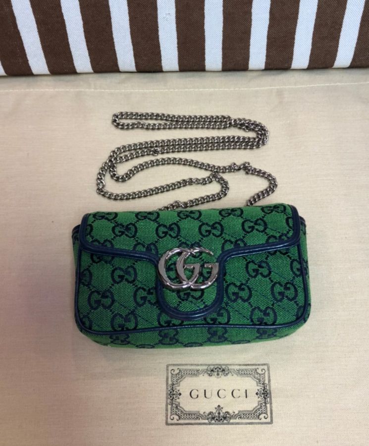 Gucci GG Marmont Multicolour Super Mini Bag