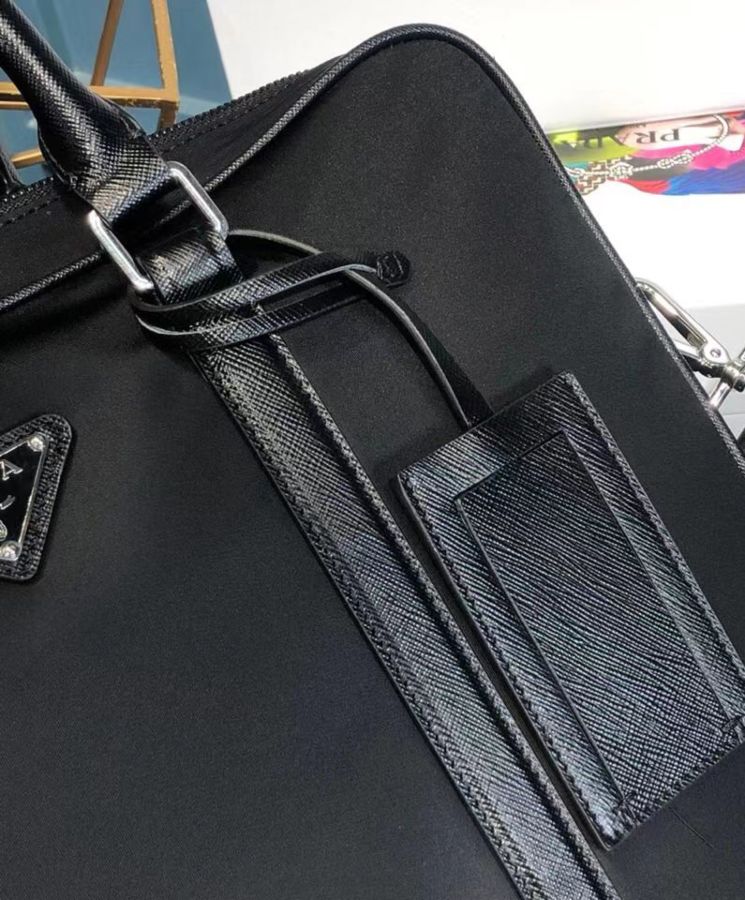 Prada Briefcase Bag in Black for Men