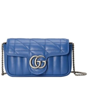 Gucci GG Marmont Super Mini Bag Blue