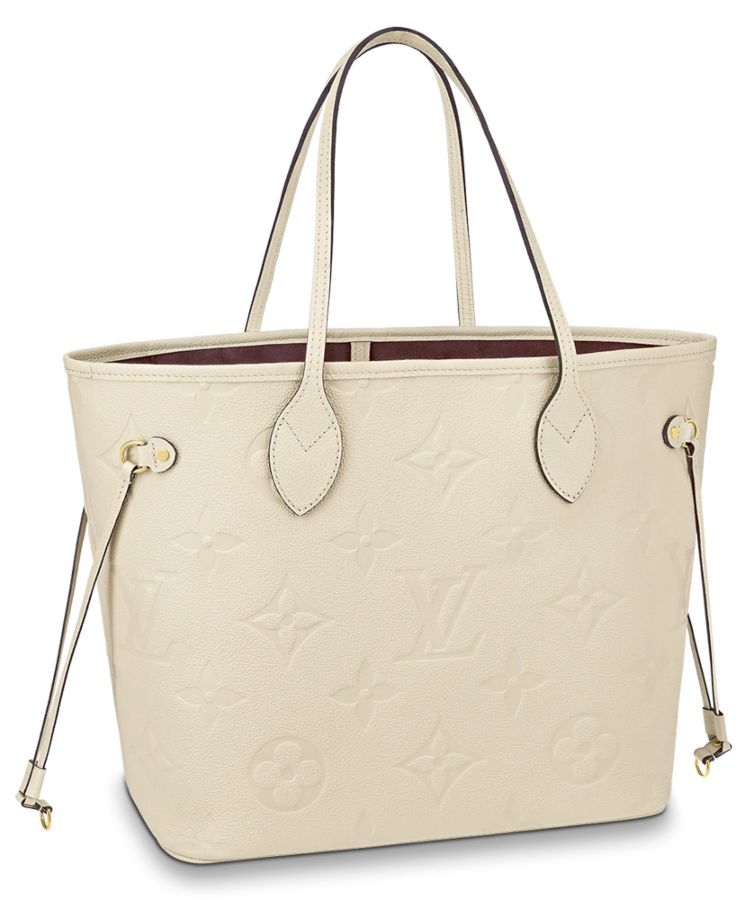 Louis Vuitton Neverfull Mm Tote Bag M45684 M45685 M45686 Cream