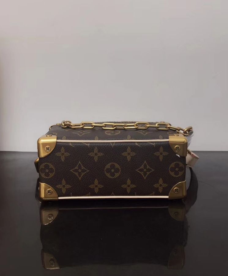 Louis Vuitton Soft Trunk Wearable Wallet Monogram Brown in Coated Canvas  with Gold-tone - US