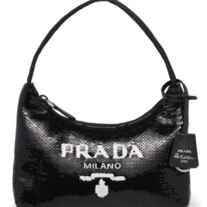 Prada Re-Edition 2000 Sequined Re-Nylon Mini Bag 1NE515