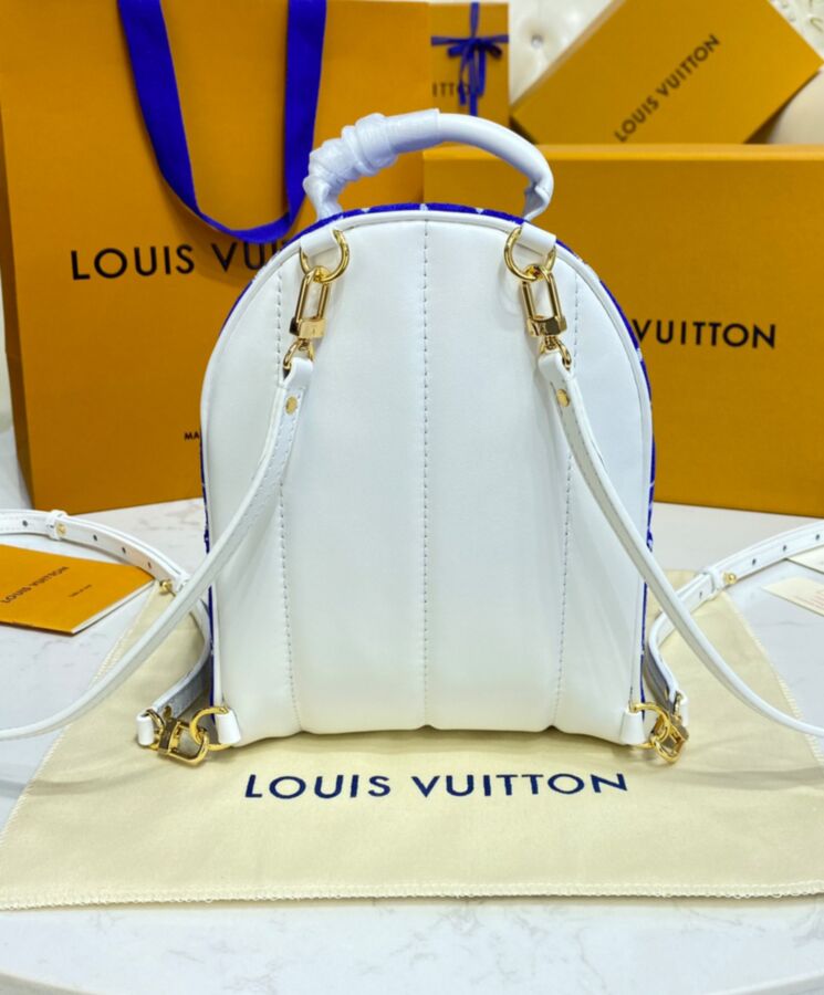 Louis Vuitton Palm Springs Backpack LV Match Monogram Jacquard