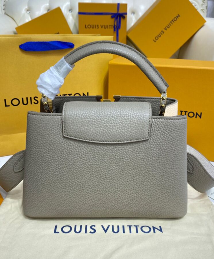 Louis Vuitton Capucines BB Gray - lushenticbags