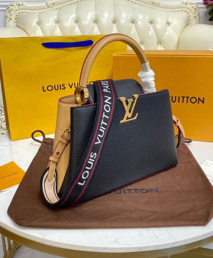 Louis Vuitton Embroidered Capucines BB Bag