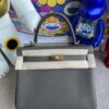 Hermes Kelly togo 8F etain gold buckle 25cm