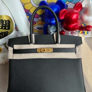 Hermès Birkin 30cm Veau Epsom Noir 89 Gold Hardware – SukiLux