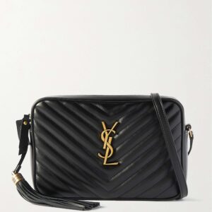 SAINT LAURENT Lou medium quilted leather shoulder bag