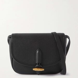SAINT LAURENT Le Caban textured-leather shoulder bag