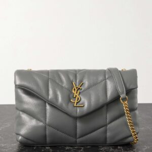 SAINT LAURENT Loulou Puffer Toy quilted leather shoulder bag