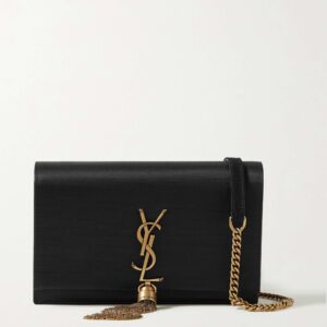 SAINT LAURENT Kate satin shoulder bag