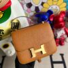 Hermes Constance Chevre ck37 Golden Gold Gold Hardware 18cm Full Handmade