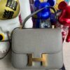 Hermes constance Epsom 0L gris meyer Gold Hardware 24cm Full Handmade
