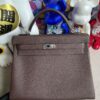 Hermes Kelly togo Bordeaux Silver Hardware 32cm Full Handmade