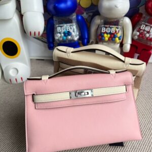 Hermes Mini Kelly I Bag 3Q Pink Sakura Swift GHW