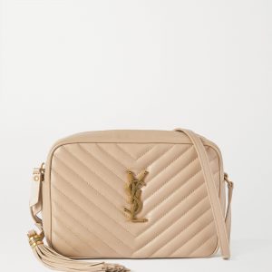 SAINT LAURENT Lou medium quilted leather shoulder bag