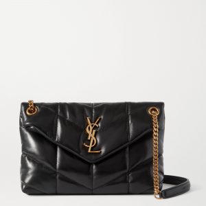 SAINT LAURENT Loulou Puffer small quilted leather shoulder bag