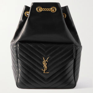 SAINT LAURENT Joe quilted leather backpack