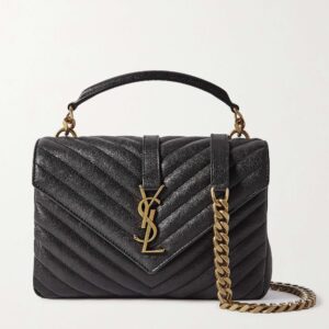 SAINT LAURENT College medium quilted leather tote
