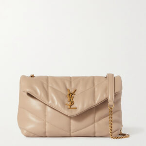 SAINT LAURENT Loulou Puffer Toy quilted leather shoulder bag