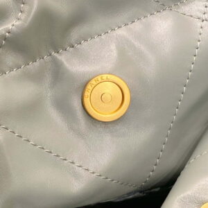 CHANEL 22 trash bag Handbag Shiny Calfskin & Gold-Tone Metal Light