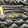 Chanel 22 Backpack Shiny Calfskin AS3313 Black Gold