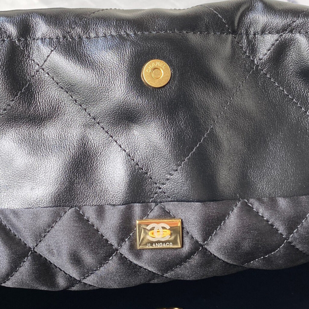 Chanel small CC You black grained calfskin GHW