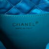Chanel 22 Mini Handbag AS3980 Shiny Calfskin & Gold-Tone Metal Lake Blue