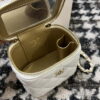 Chanel AP1447 Small Vanity With Chain Calfskin White