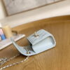 Chanel AP3020 Clutch with chain lambskin gold tone metal Light Blue