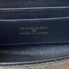 Chanel AP3237 Clutch with chain Grained Shiny Calfskin Gold With Handle Bag Black
