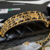 Chanel AP3240 Flap Bag With Top Handle Lambskin & Gold-Tone Metal Black