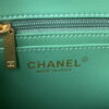 Chanel AS1787 Mini Flap Bag Lambskin Green Gold