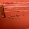 Chanel AS1787 Mini Flap Bag Lambskin Orange Gold