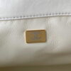 Chanel AS3117 Bucket Bag Lambskin White