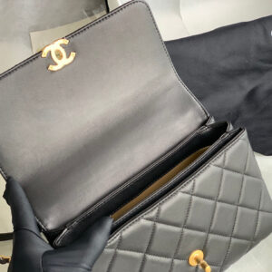 Chanel Small Flap Bag Lambskin AS3241 Black