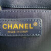 Chanel Mini Flap Bag Shiny Calfskin Gold-Tone Metal AS3368 Navy Blue